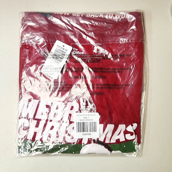 ❤️NWT VINTAGE TORRID TEE THE OFFICE MICHAEL SCOTT FUNNY CHRISTMAS HOLIDAY SHIRT - Picture 4 of 9